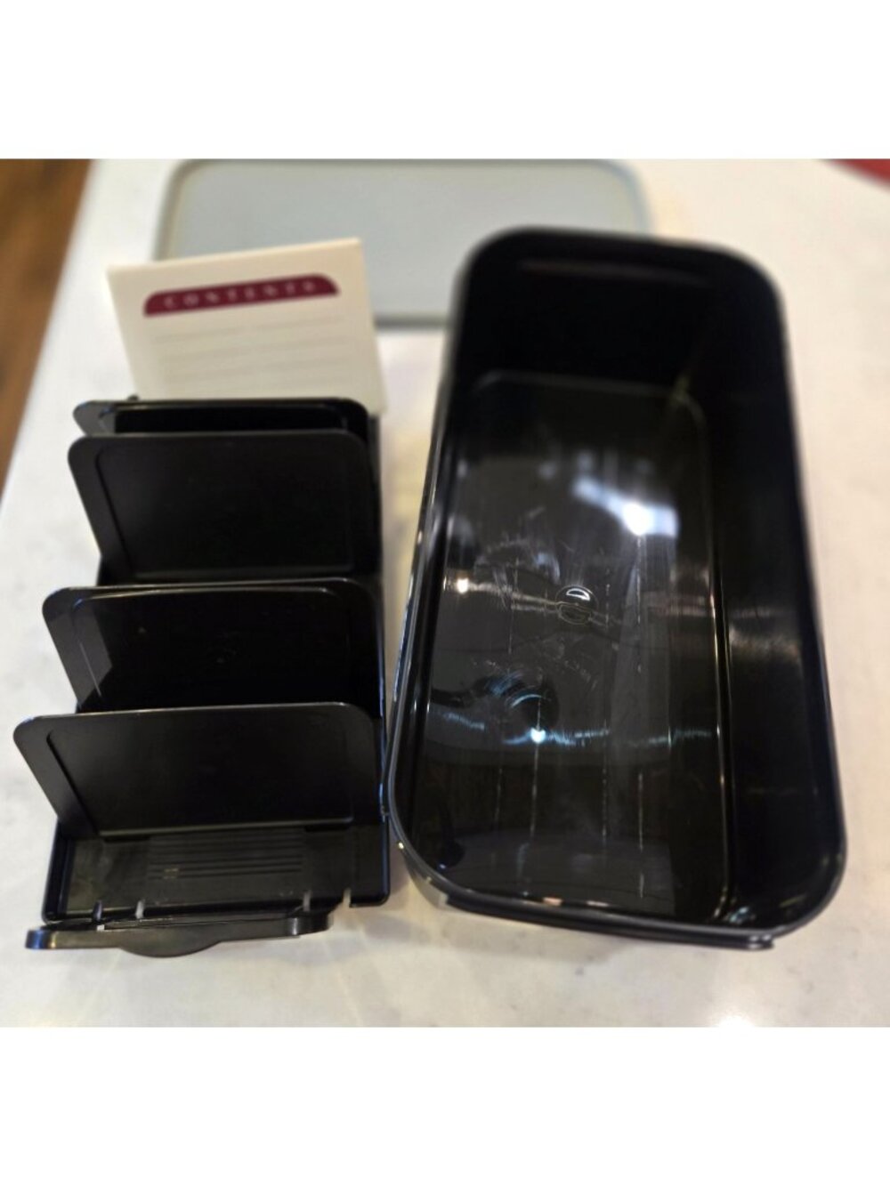 Tupperware Memory Mates Shutter Photo Storage Box Organizer Dividers